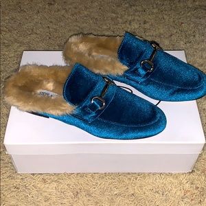 Turquoise Mules - Steve Madden NWT